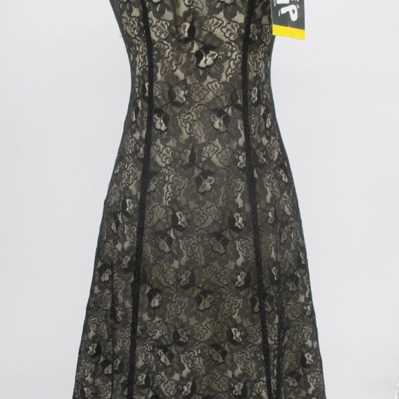 Vintage 90s Lace Maxi Dress Gown Jump XXS - Picture 8 of 14